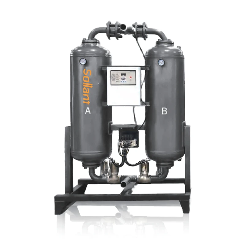 Heatless Twin Tower Desiccant Air Dryer