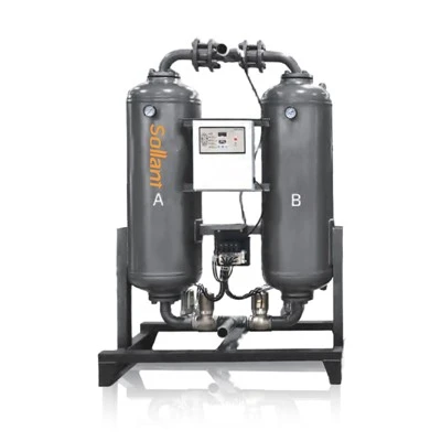 Heatless Twin Tower Desiccant Air Dryer
